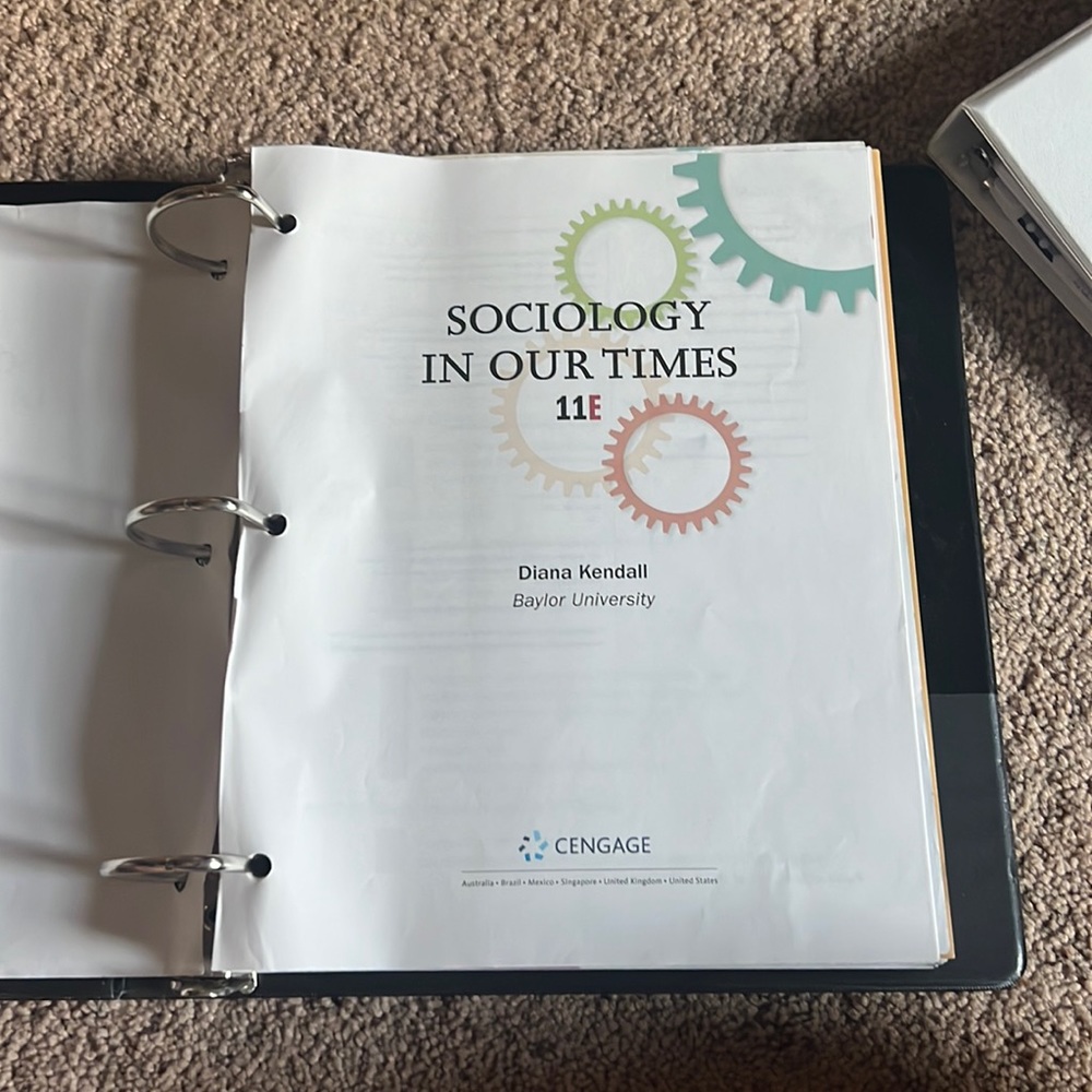 Sociology in Our Times 11E Textbook Cengage